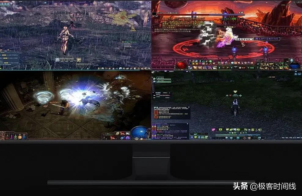 一台电脑实现显示器分屏,一台电脑分割多个hdmi画面