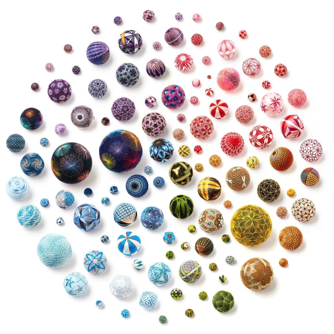 惊艳!“球上刺绣”你见过吗?她在球上绣出二十四节气,无数粉丝为之打call