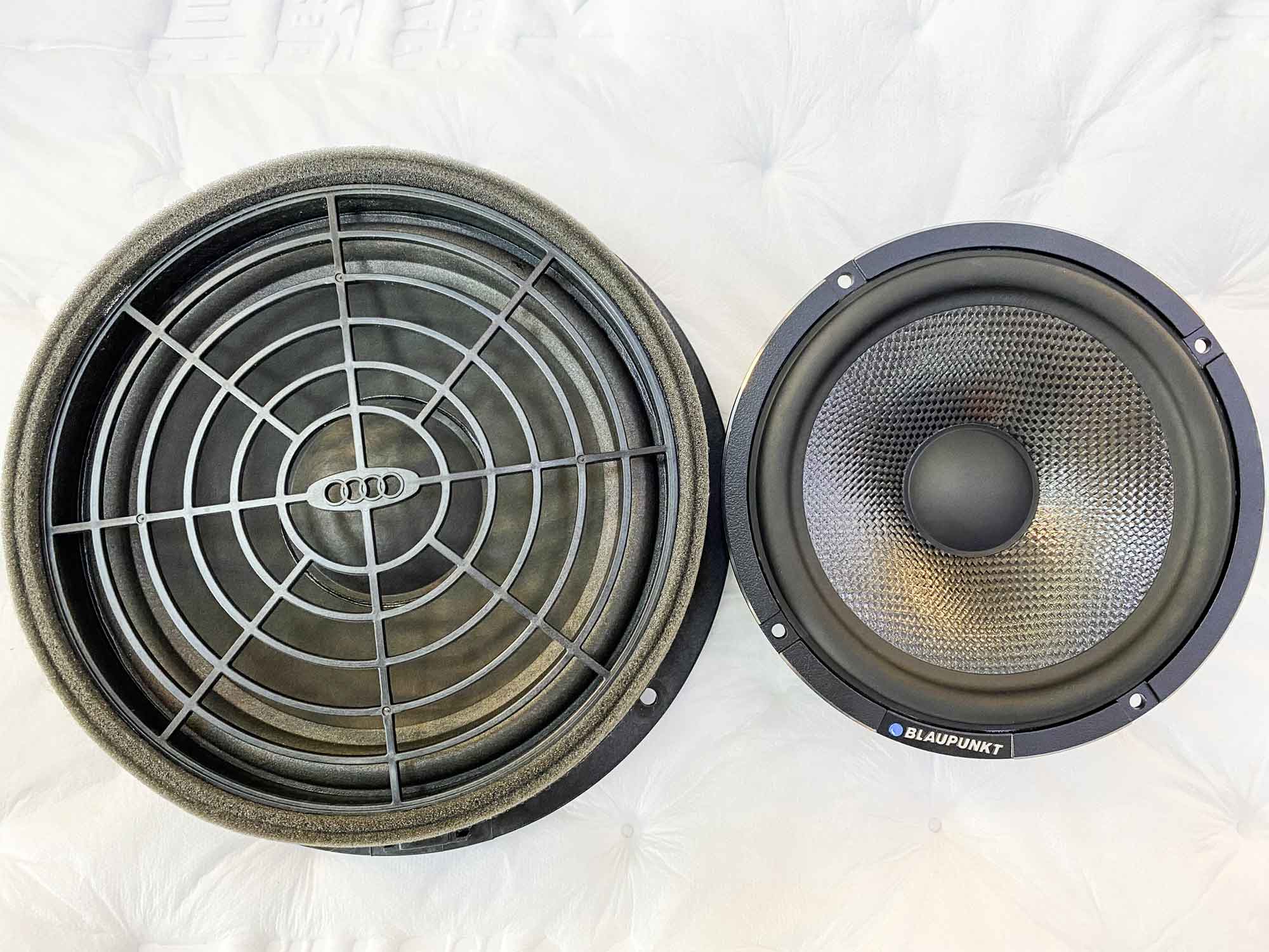 奥迪a5汽车音响升级,奥迪A5音响改装升级