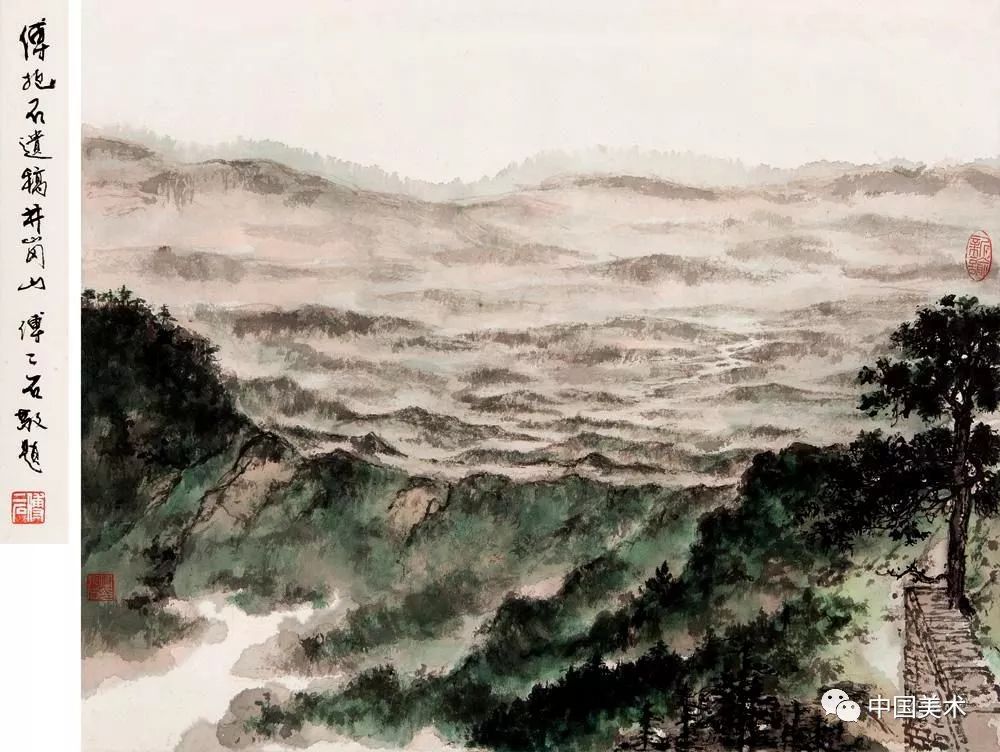 绘画的笔法和技法,王原祁绘画技法