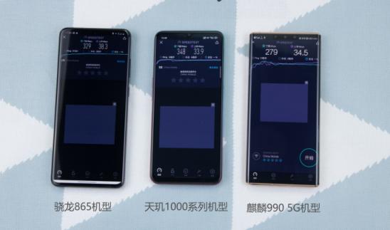 5g芯片网速,高通5g和麒麟5g测试