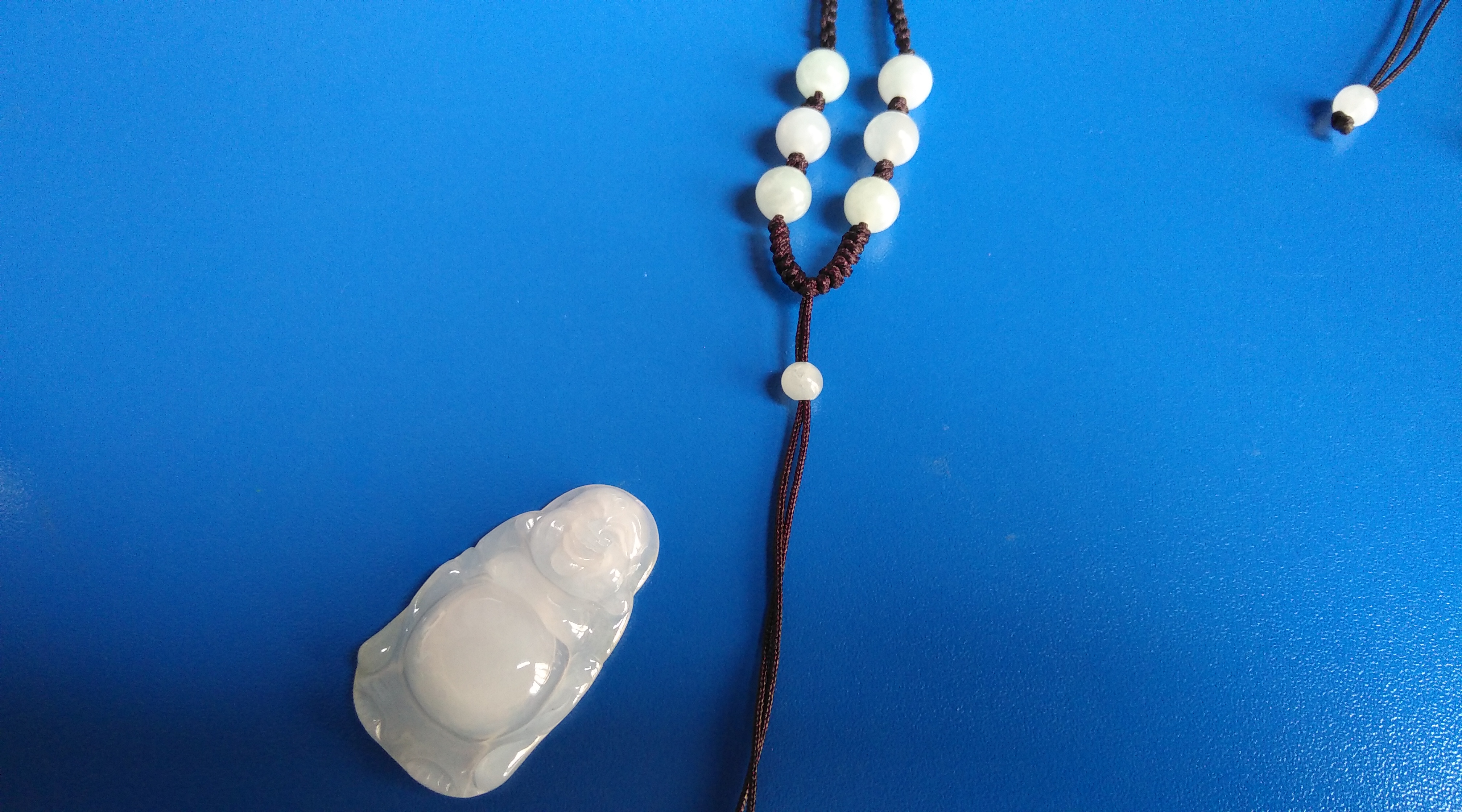 玉器吊坠配金珠子绳子打结方法,玉器吊坠的绑法图解