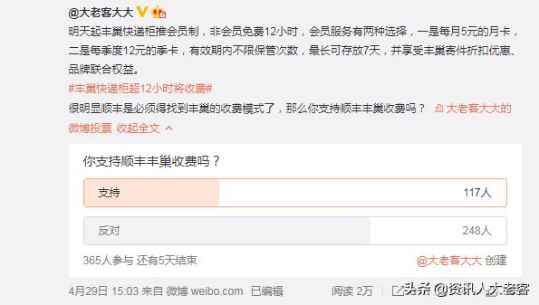 丰巢快递柜收费原因,丰巢背后收费的快递战争