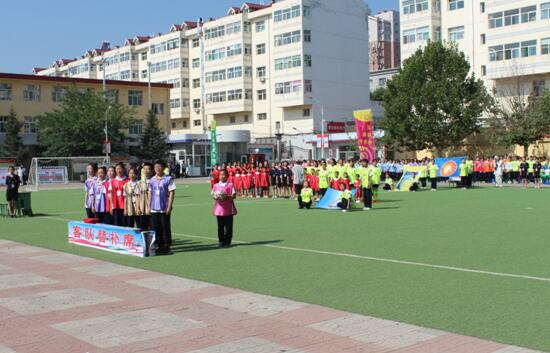 中国初中足球联赛开赛,实达中学足球比赛