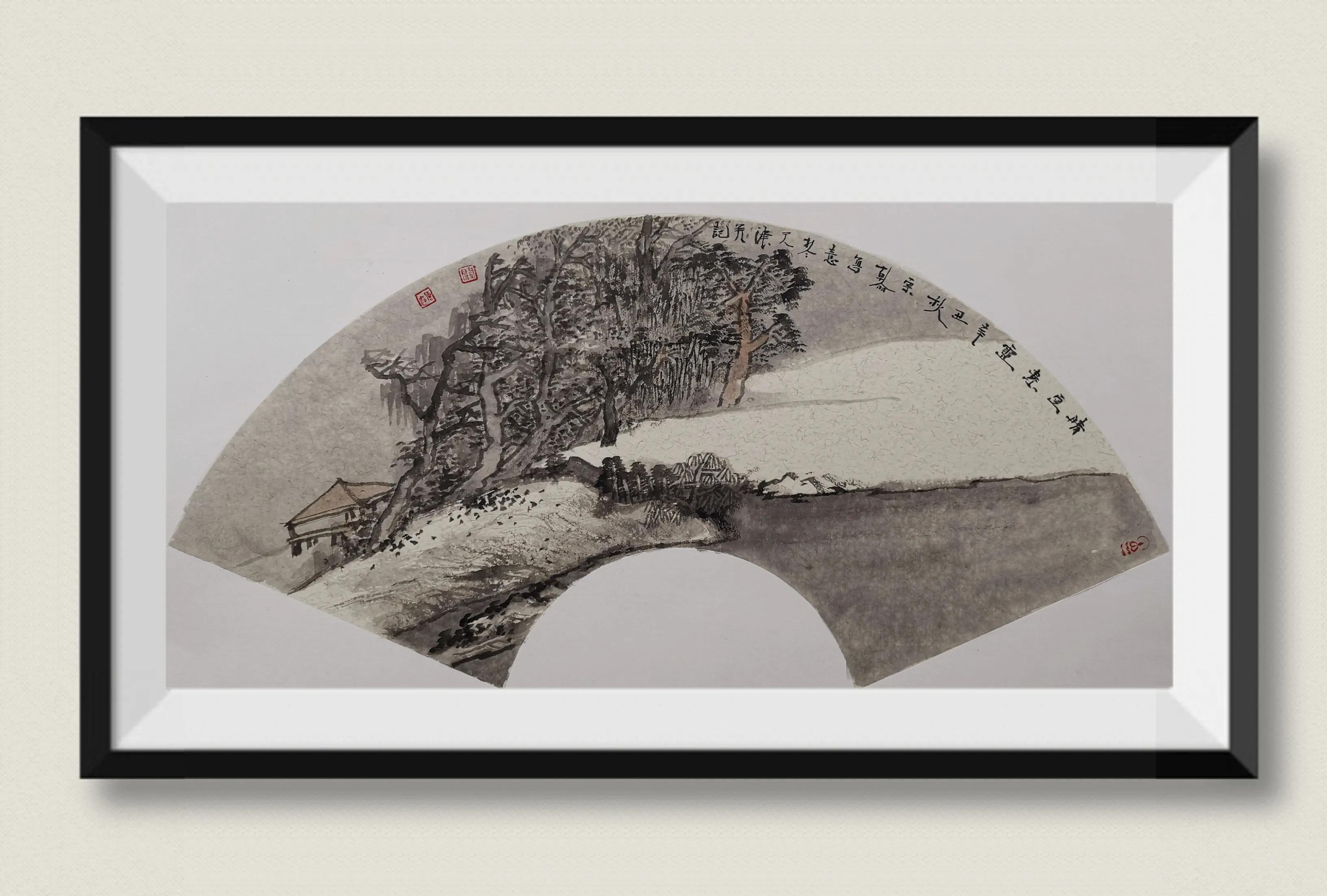 阚传好山水画小品欣赏