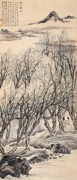 郑午昌花鸟,丝鬓散人郑午昌百幅绘画作品赏析