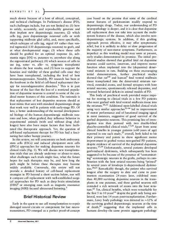 干细胞疗法在帕金森上的应用,干细胞治疗帕金森的最新临床招募