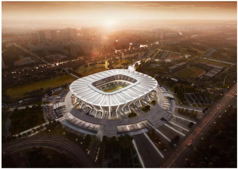 昆山专业足球场最新进展,昆山为什么要建造专业足球场