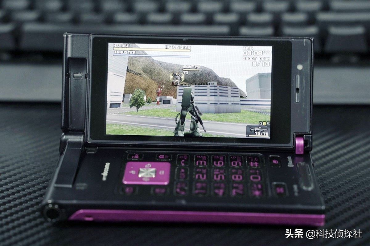 怀念以前玩过的手机,松下p-04d