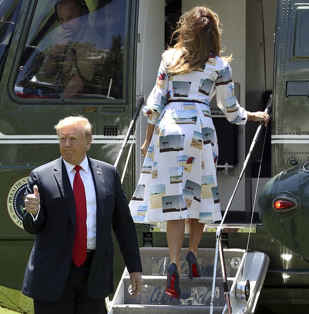 梅拉尼娅访问中国期间穿平底鞋,梅拉尼娅访日本