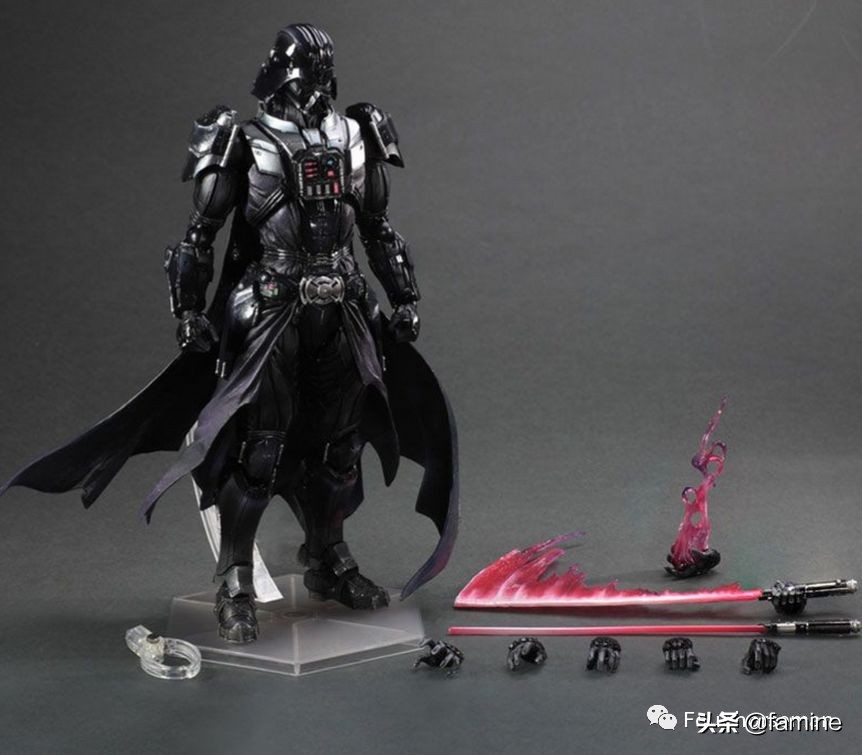 模玩图鉴星球大战达斯维达,星球大战达斯维达摘下头盔