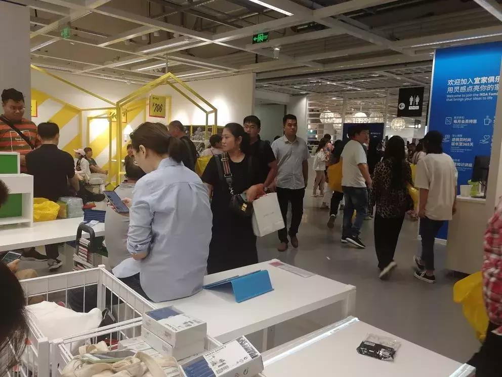 郑州宜家逛完要多久,郑州宜家第一天开业