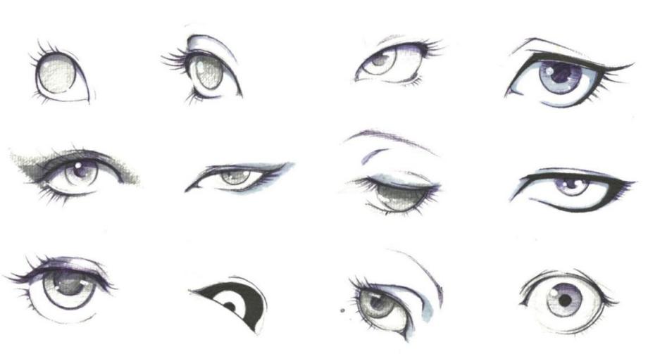 零基础人物脸的画法,人体五官细节该怎么画