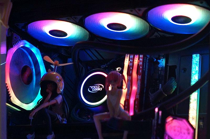 九州风神冰元素cpu水冷散热器,九州风神水冷水元素120k