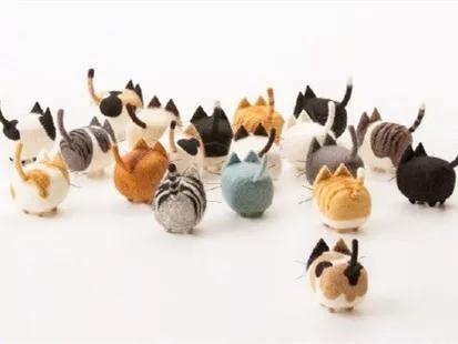 毛毡手工diy成品售卖,手工diy羊毛毡人物