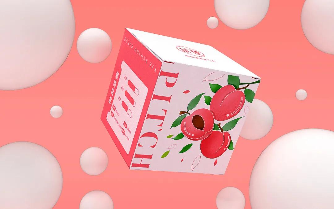 袋装茶包装设计图,水果茶怎么结合中式风格包装