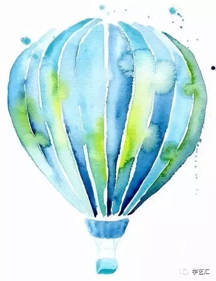 神奇的水彩,水彩留白技法