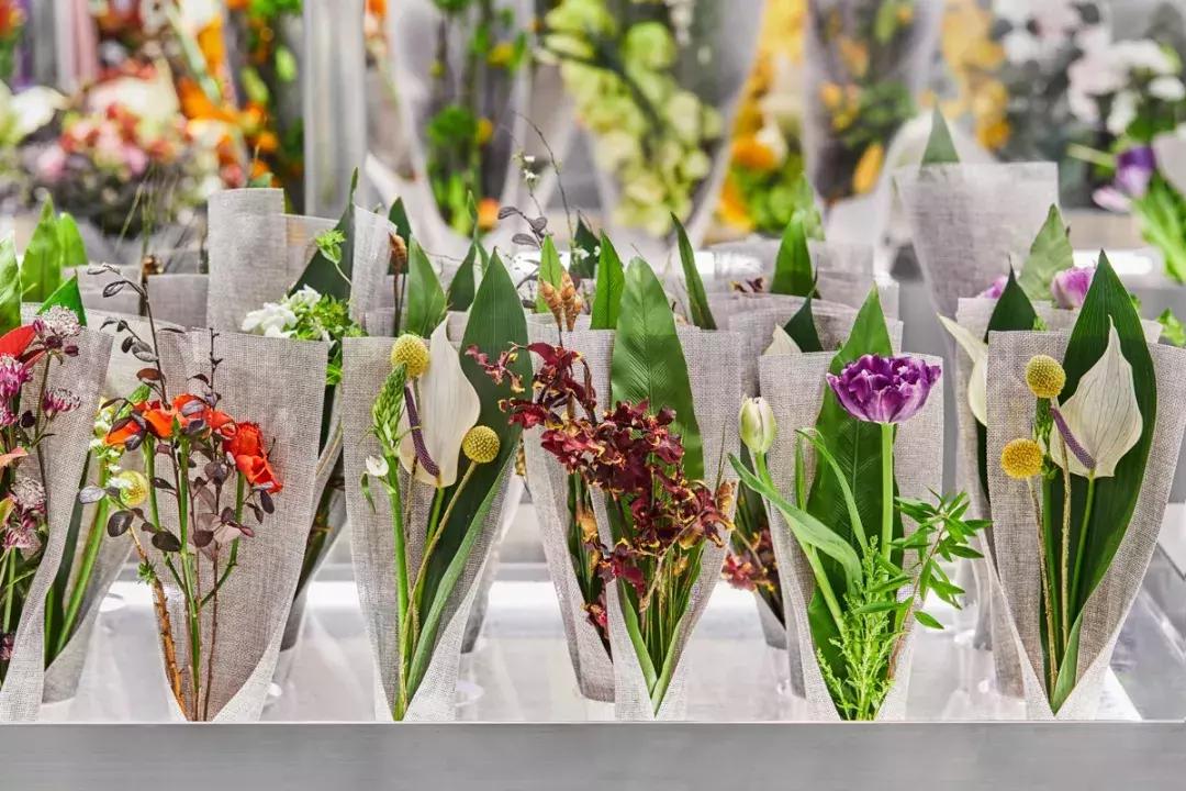 在花园里和鲜花为伴,在花店与鲜花为伴