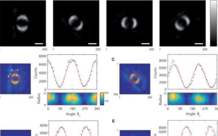爱因斯坦神秘图片,首张量子纠缠图曝光