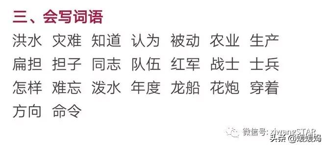 部编版四年级上册语文期末知识点,人教版2021二年级语文期末必考题