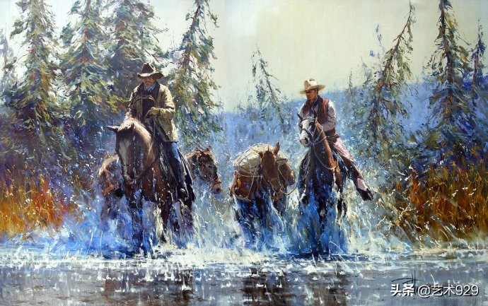 科尔曼油画作品欣赏,卡罗勒斯杜兰油画作品欣赏