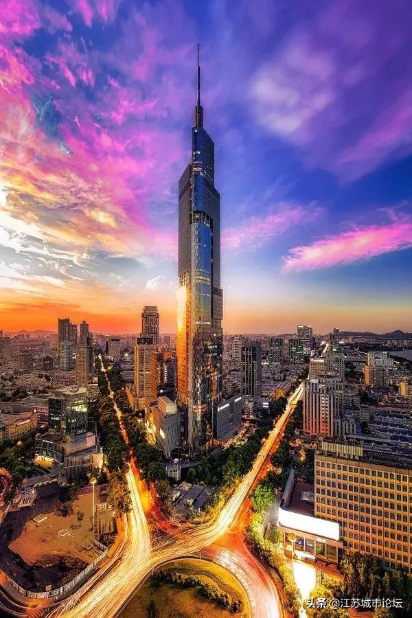 江苏十三市地标建筑高度排行,江苏省地标性建筑物