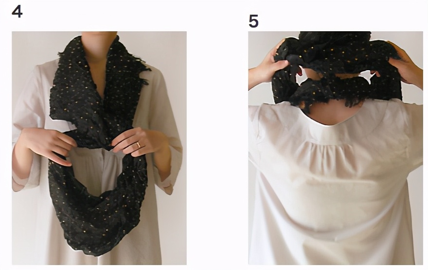 跟上流行必学的15种秋冬围巾系法!天天系出不一样的围巾