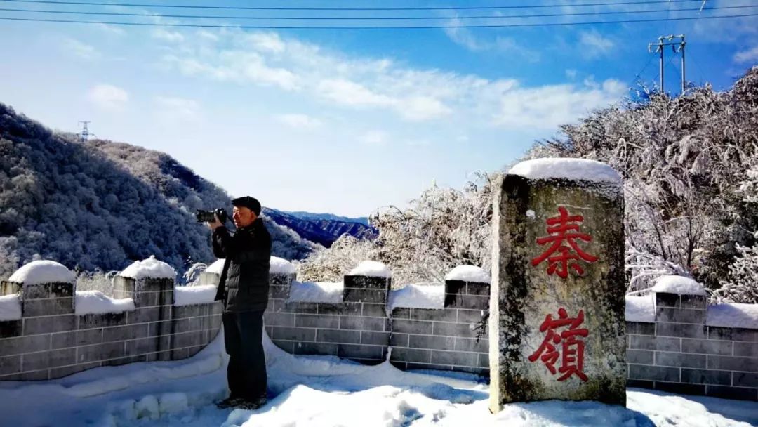 看一眼纯纯的凤县蓝，这就是我爱上凤县冬日的理由