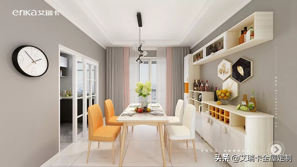 艾瑞卡整装定制,北欧风情全屋定制