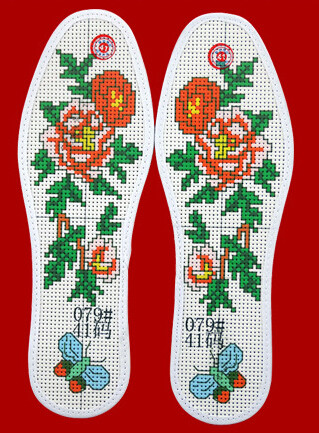 鞋垫独家手工,纯手工鞋垫万万没想到