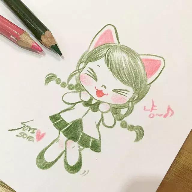 100张简笔画小学生,100张简笔花朵铅笔画