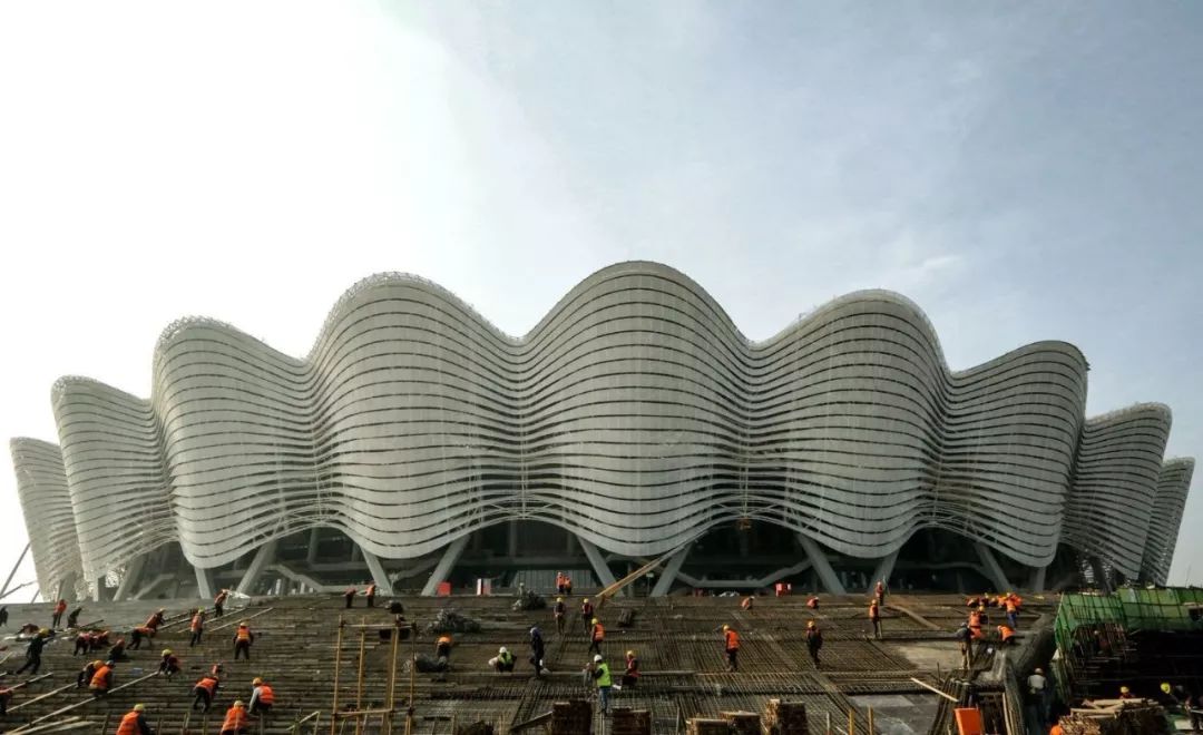 西安奥体中心美景,西安奥体中心体育场座位