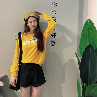 转眼入秋，快鱼字母印花卫衣测评