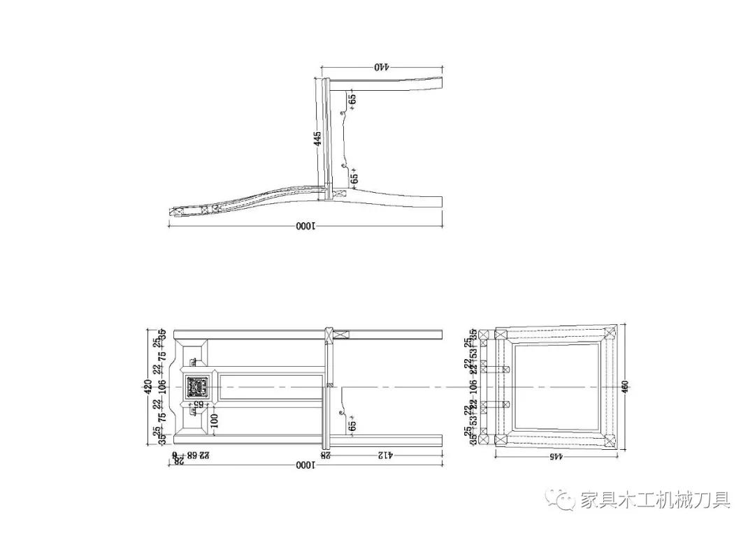 实木餐桌椅效果图尺寸,实木餐桌椅现代简约自己做图纸