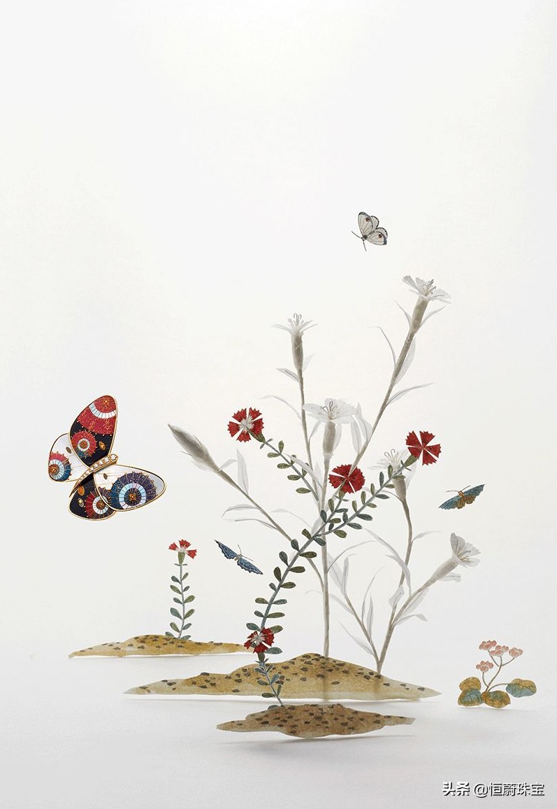 梵克雅宝蝴蝶胸针,梵克雅宝的历史著名胸针设计