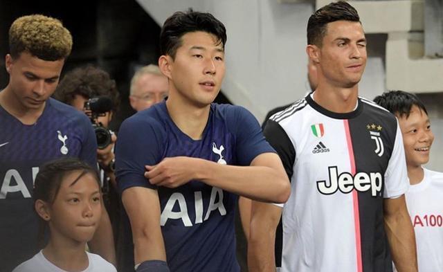 孙兴慜是c罗迷弟,孙兴慜遇见偶像c罗