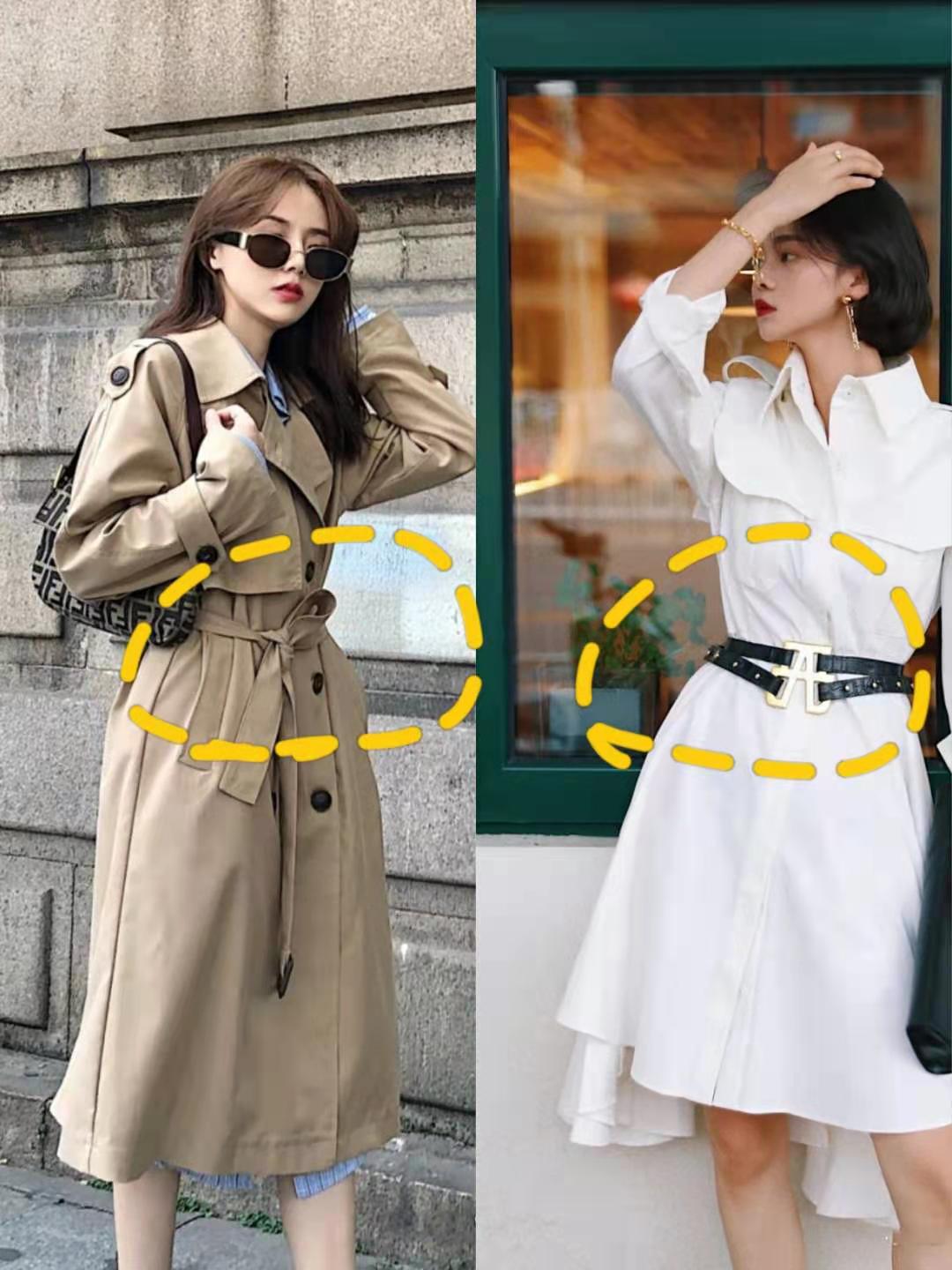 秋季流行的风衣穿搭,秋季风衣经典穿搭