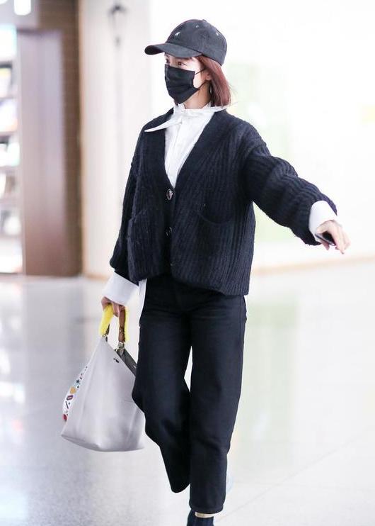 欧伦风开衫针织衫搭配,针织开衫毛衣和针织阔腿裤的搭配