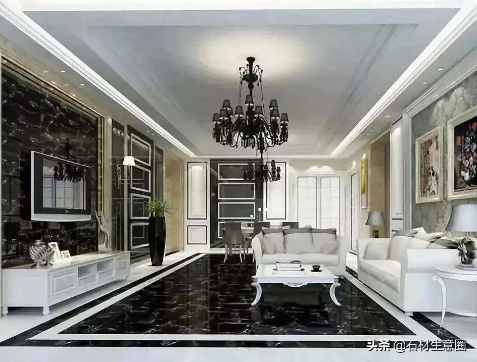 天然大理石黑金花石材价格,黑金花和浅啡网大理石哪个好看