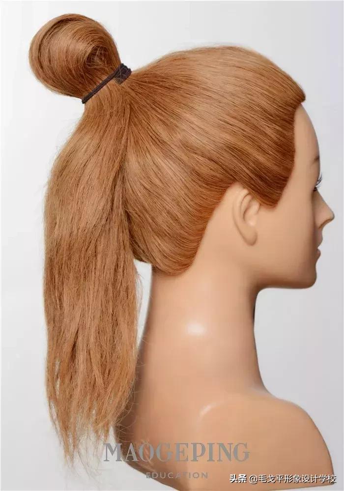 丸子头发带扎法简单又好看又漂亮,丸子头怎么搭配发带