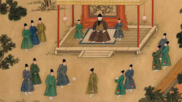 中国蹴鞠是足球的起源吗,中国蹴鞠起源于哪里