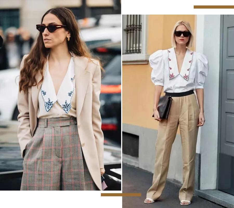 什么样的脸型适合什么样的领口,衬衫大领口好看还是小领口好看