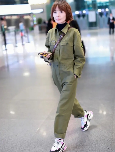 鲁豫这么瘦吃过米饭吗,鲁豫穿黄裙49岁瘦如闪电