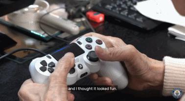 96岁奶奶沉迷游戏40年,网红老奶奶游戏