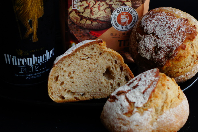 德式黑麦面包做法,德式黑麦全麦面包