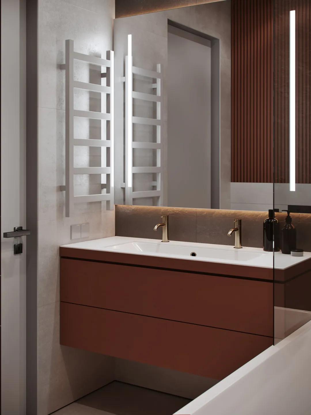 胡桃木家具体现的美,胡桃木与大理石的结合