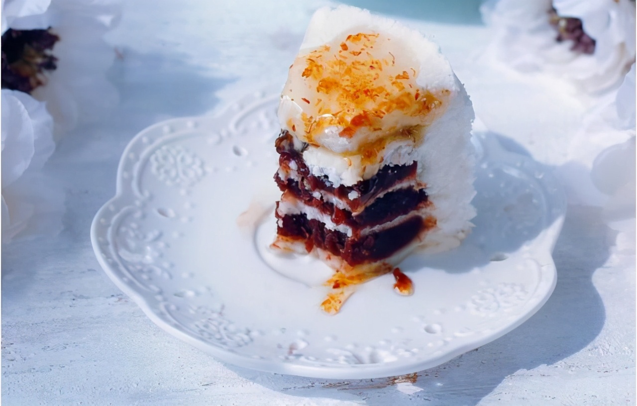 甜糯米糕怎么做才软糯,网红酒酿小米糕松软甜糯制作简单