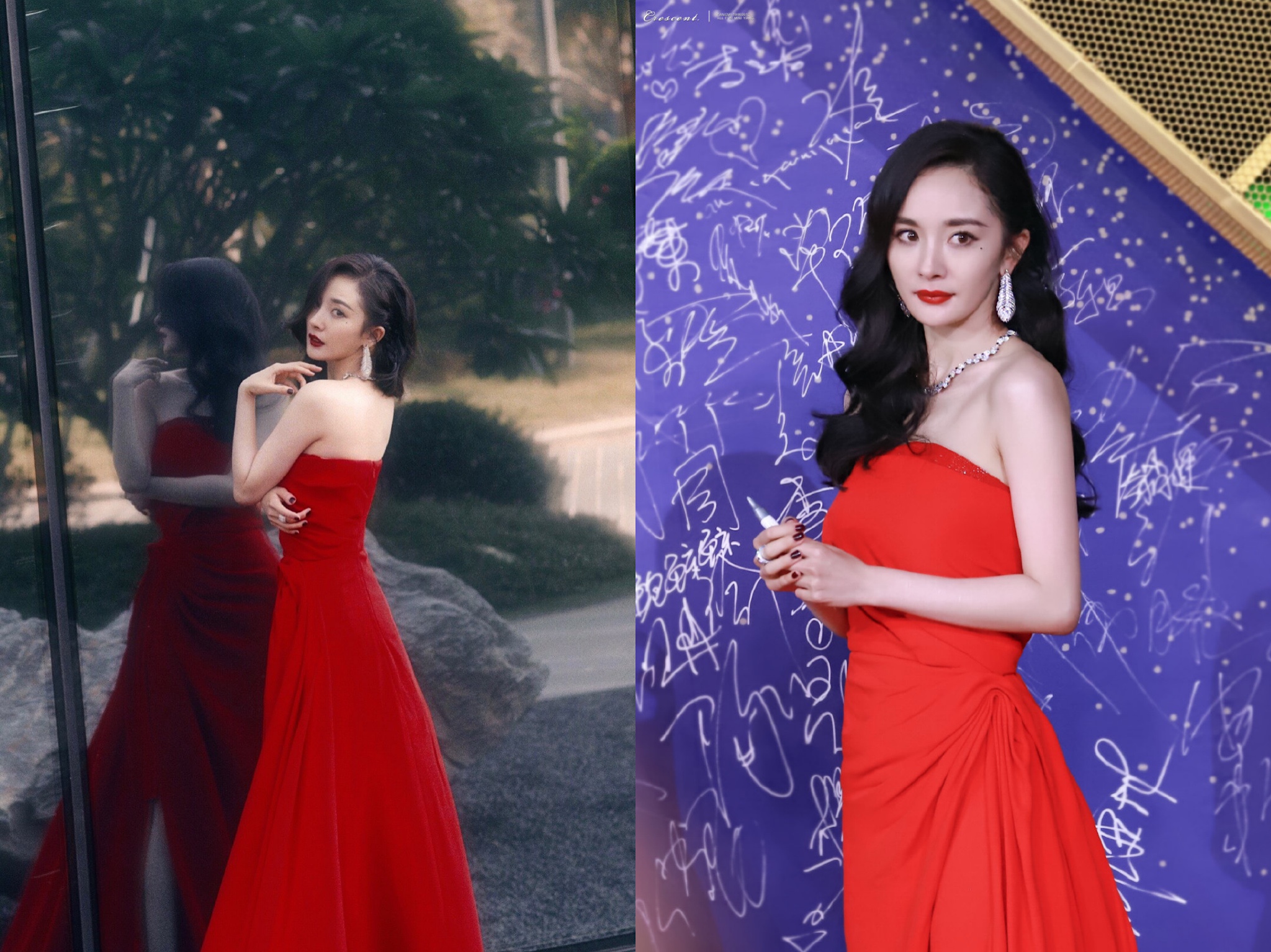 杨幂温柔妩媚眼神,杨幂桃花眼