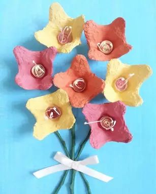 玉米叶手工粘贴画图幼儿园手工,老虎手工灯笼幼儿园手工制作