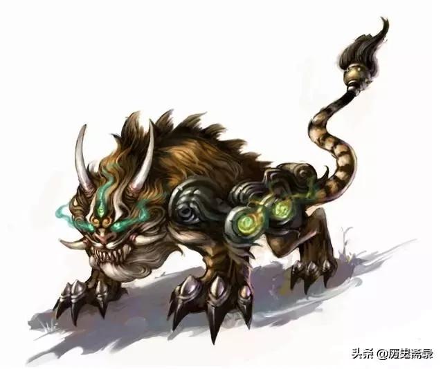 揭秘山海经的所有神兽,山海经75种神兽图片大全